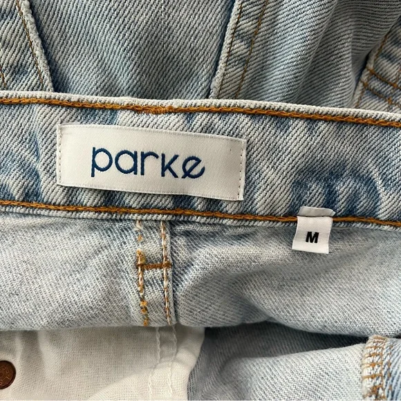 PARKE x Vintage Levi’s Baggy Tapered Crossover Light Wash Jeans - Picture 13 of 15